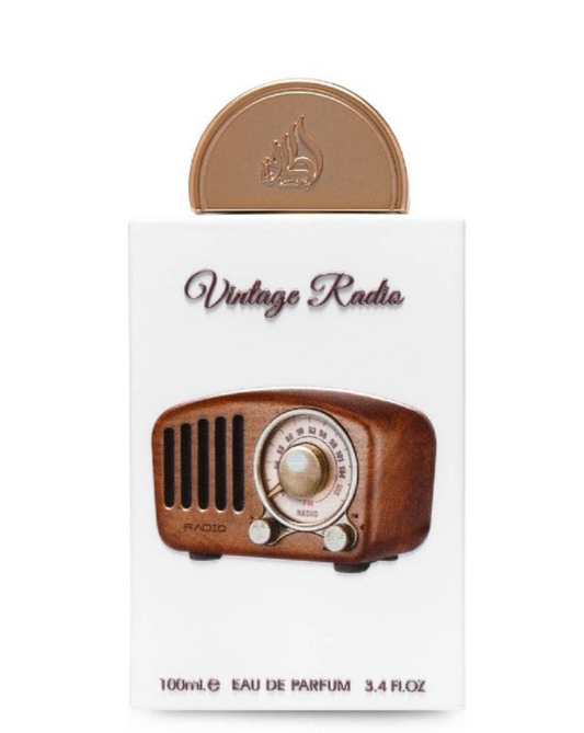 Lattafa Vintage Radio EDP Sample